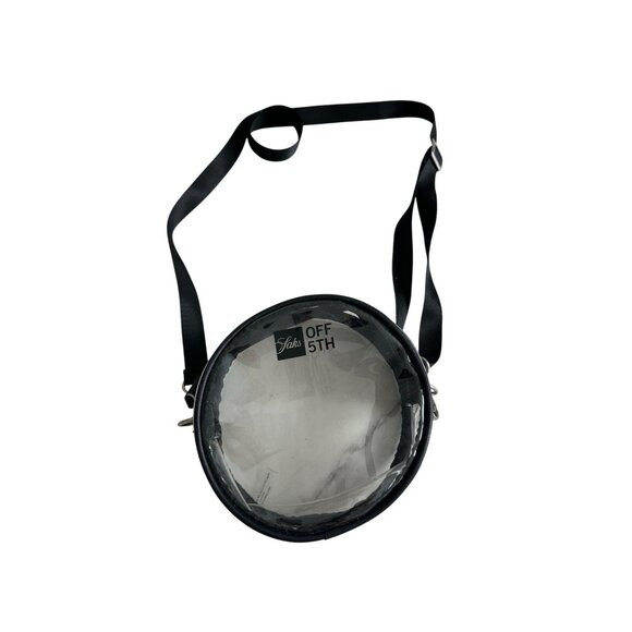 SAKS OFF FIFTH Clear Circle Crossbody Stadium Concert Bag - Picture 3 of 5